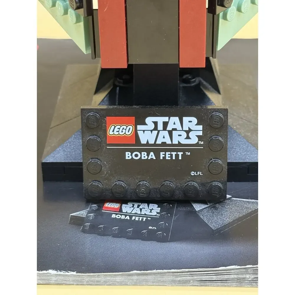 USED LEGO BOBA FETT HELMET SET 75277 - USED - 100%